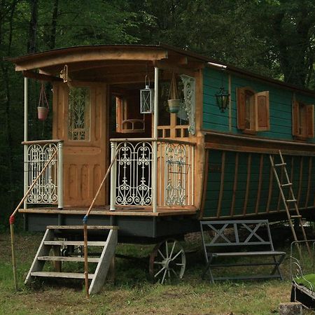 Bed and Breakfast Roulotte en Sologne à Saint-Laurent-Nouan Extérieur photo